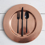 Stamped Copper Charger - Mulberry Home Store