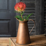 Copper Finish Pitcher - Mulberry Home Store