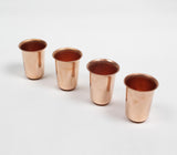 Statement Handcrafted Copper Tumblers (Set of 4) - Mulberry Home Store