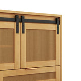 Sliding Barn Door Storage Cabinet