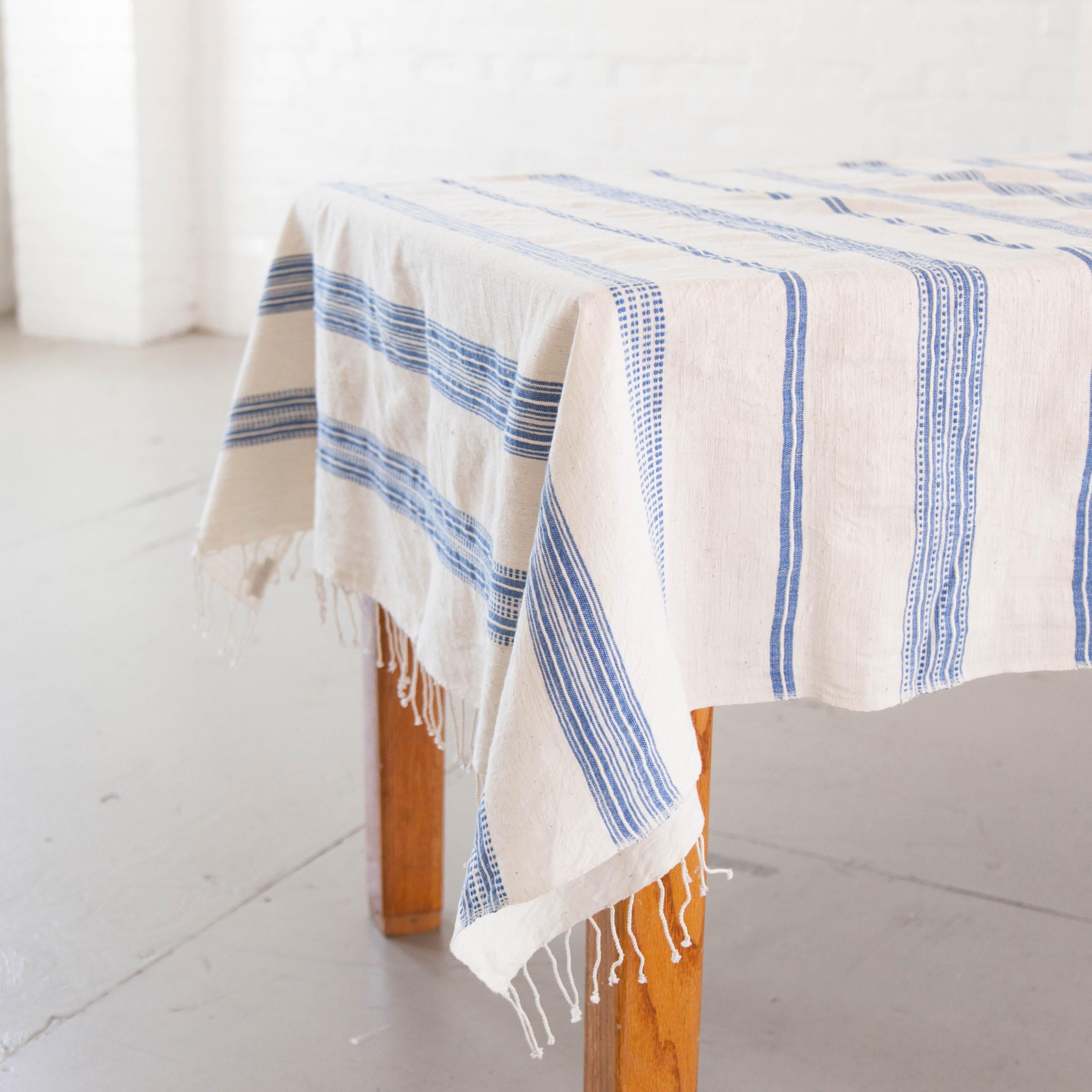 Aden Cotton Tablecloth - Mulberry Home Store