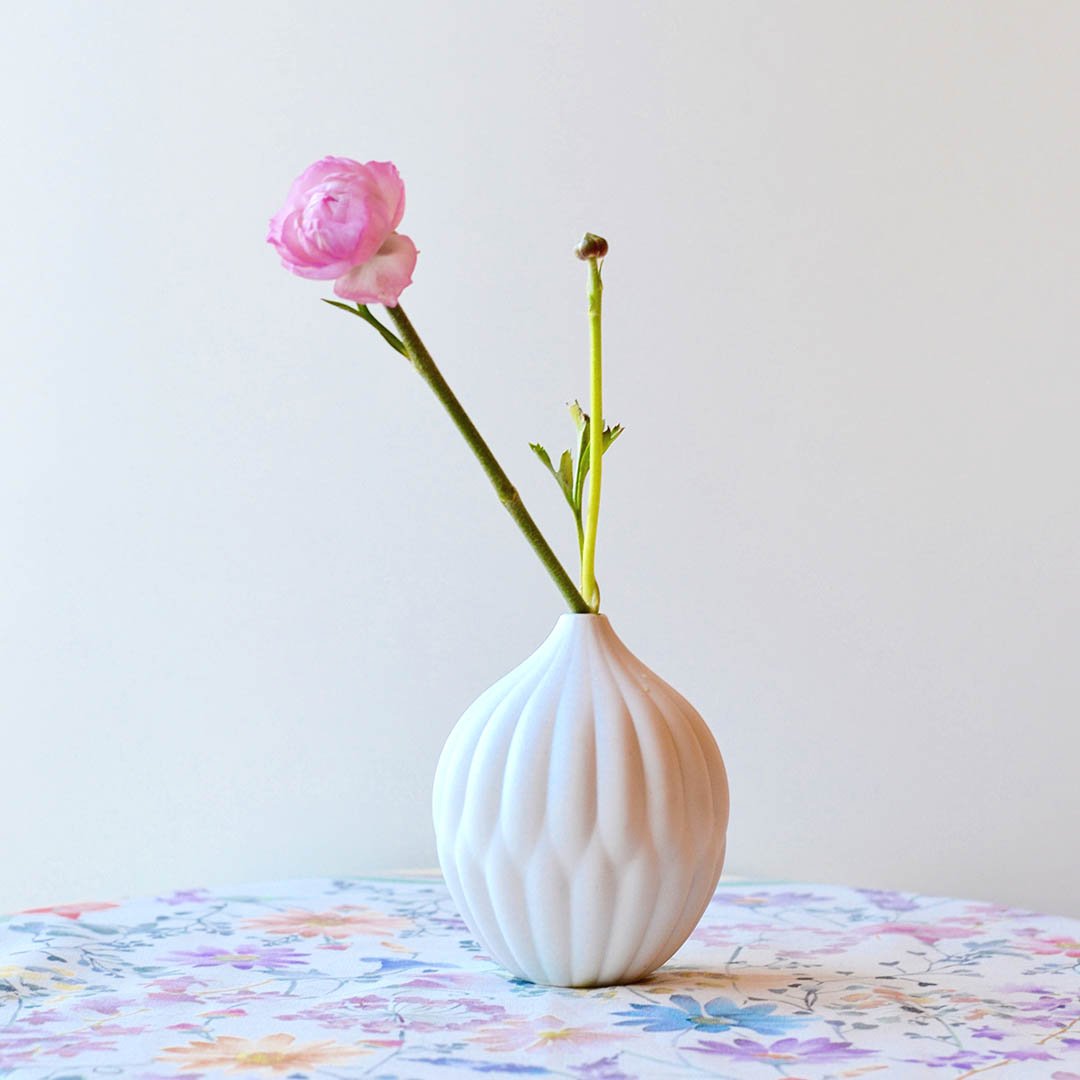 Petite Textured Porcelain Vase - Mulberry Home Store