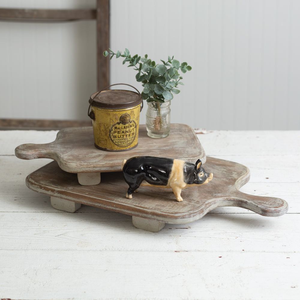 Wood Cutting Board Risers - Set of Two - Mulberry Home Store