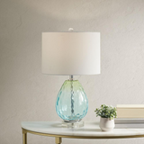 Urban Habitat Borel Glass Table Lamp with Tilt-Adjustable Shade - Mulberry Home Store