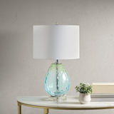 Urban Habitat Borel Glass Table Lamp with Tilt-Adjustable Shade - Mulberry Home Store