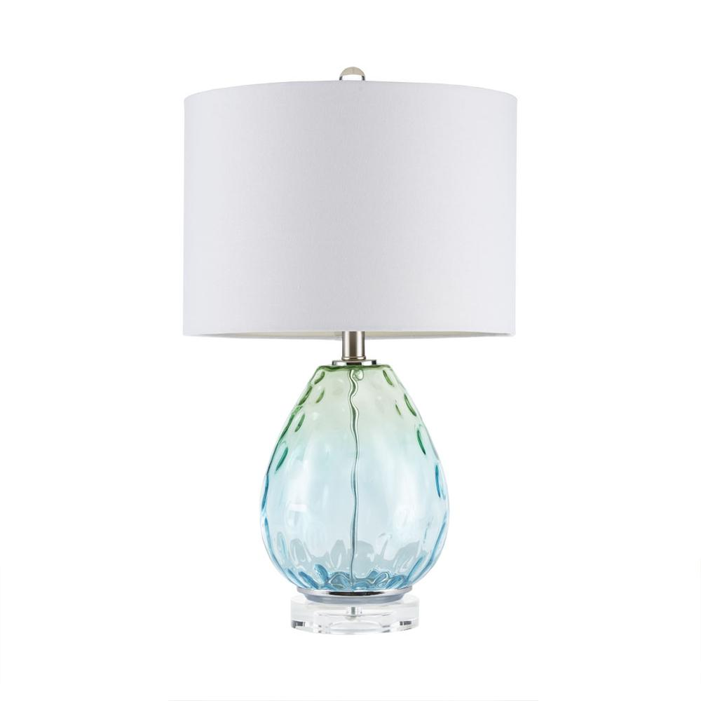 Urban Habitat Borel Glass Table Lamp with Tilt-Adjustable Shade - Mulberry Home Store