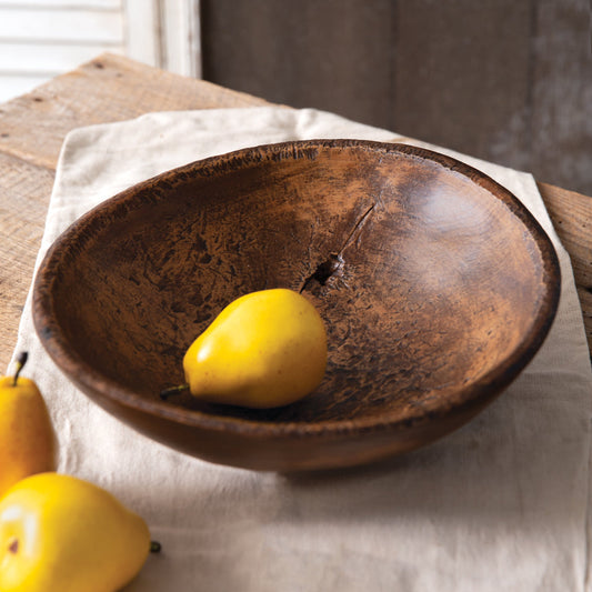 Primitive Large Bowl with Hole - Mulberry Home Store