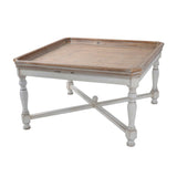 Rustic Fir Wood Tray Top Coffee Table - Mulberry Home Store