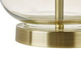 Ellipse Curved Glass Table Lamp in Gold - Set of 2 - Mulberry Home Store