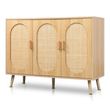 3 Door Rattan Shoe Storage Cabinet - Mulberry Home Store